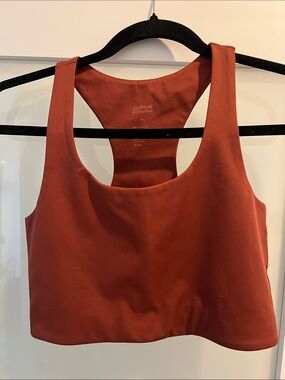 Girlfriend Collective Sports Bra Rust - Size S